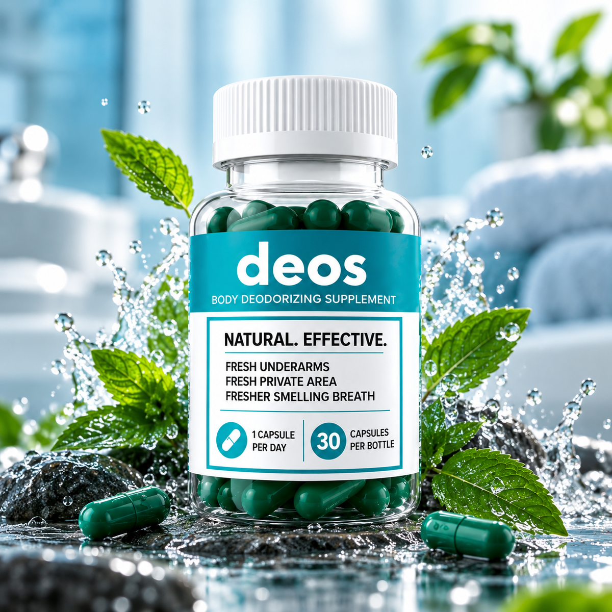 Deos Original™ | Suplemento Natural De Desodorante Interno